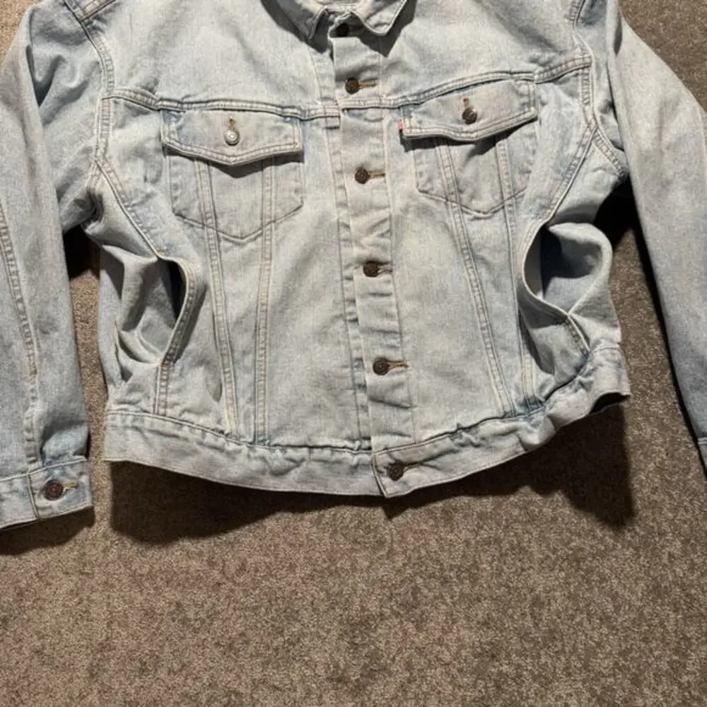 Vintage Levi's Strauss & Co 70598 4834 Trucker Denim Jean Jacket XL Western Work